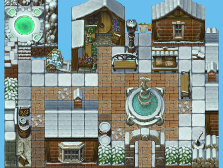 RPG Maker MZ - Grid Map Tiles RPG Maker Edition