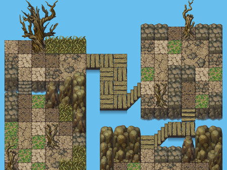 KHAiHOM.com - RPG Maker MZ - Grid Map Tiles  RPG Maker Edition