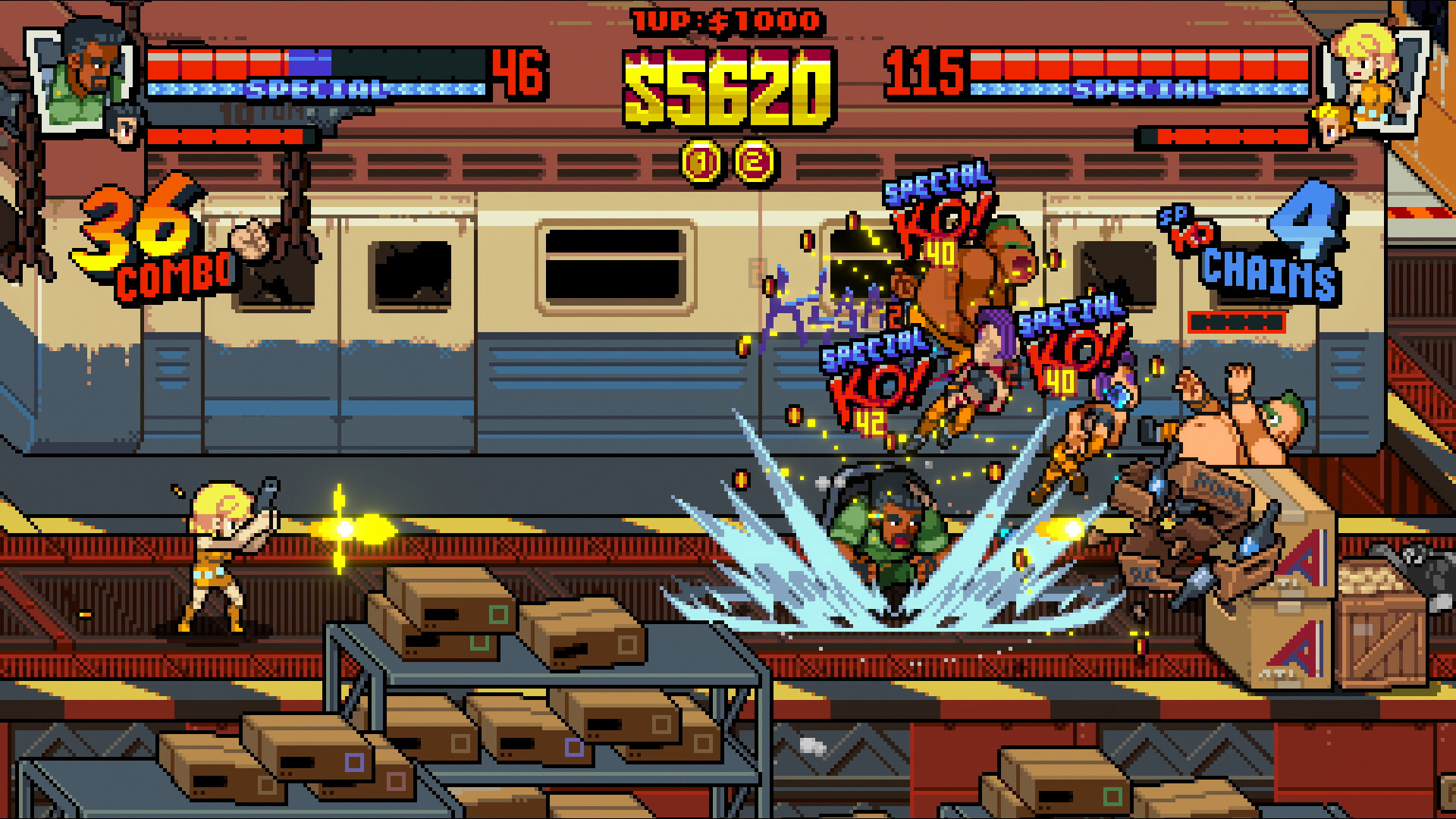Double Dragon Gaiden: Rise Of The Dragons screenshot 2