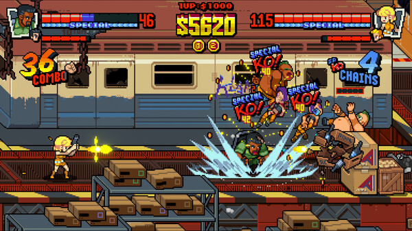 Double Dragon Gaiden: Rise of the Dragons (Steam) screenshot 2