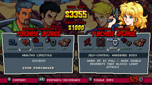 Double Dragon Gaiden: Rise of the Dragons (Steam) screenshot 4