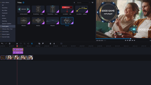 Movavi Video Suite 2022 - Good Game Pack screenshot 4