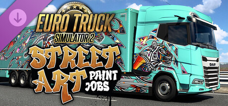 Euro Truck Simulator 2 - Street Art Paint Jobs Pack