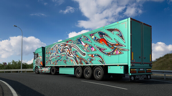 Euro Truck Simulator 2 - Street Art Paint Jobs Pack