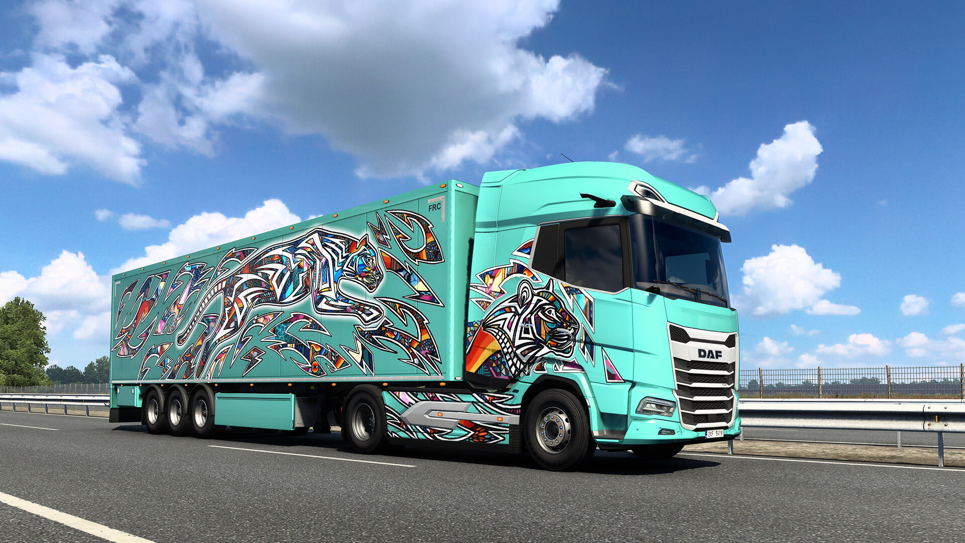 Euro Truck Simulator 2 - Street Art Paint Jobs Pack Featured Screenshot #1