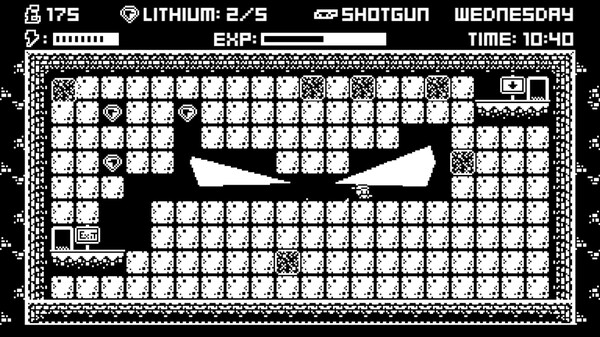 Screenshot of DIGGERGUN