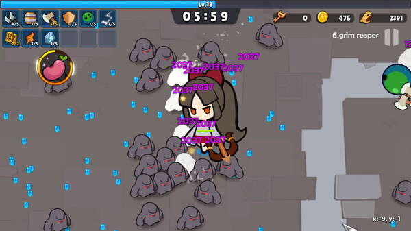 Screenshot of Strange Hunting Grounds