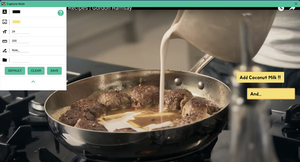 Screenshot z Capture Note Screenshot z Capture Note
