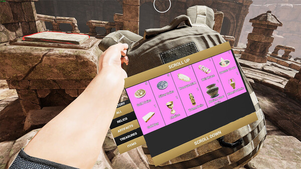 Screenshot 3 of Tomb Explorer VR - more gameplay footage