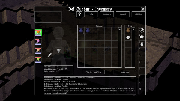 Screenshot z The Accursed Crown of the Giant King