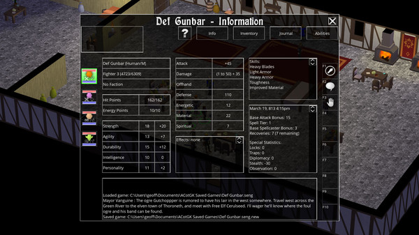 Screenshot z The Accursed Crown of the Giant King