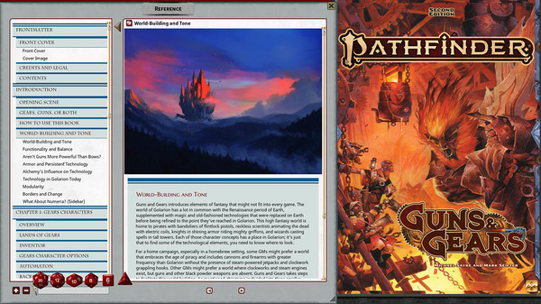 Fantasy Grounds - Pathfinder 2 RPG - Guns & Gears