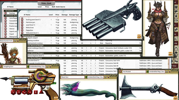 Fantasy Grounds - Pathfinder 2 RPG - Guns & Gears