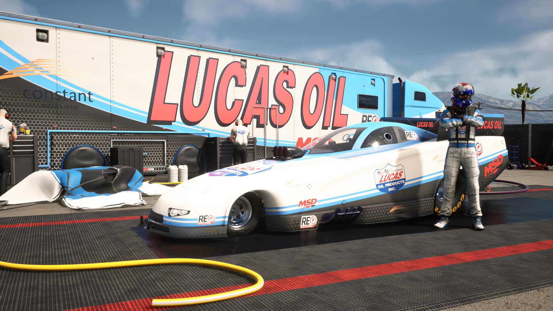 NHRA Championship Drag Racing: Speed for All - John Force Racing Pack Featured Screenshot #1