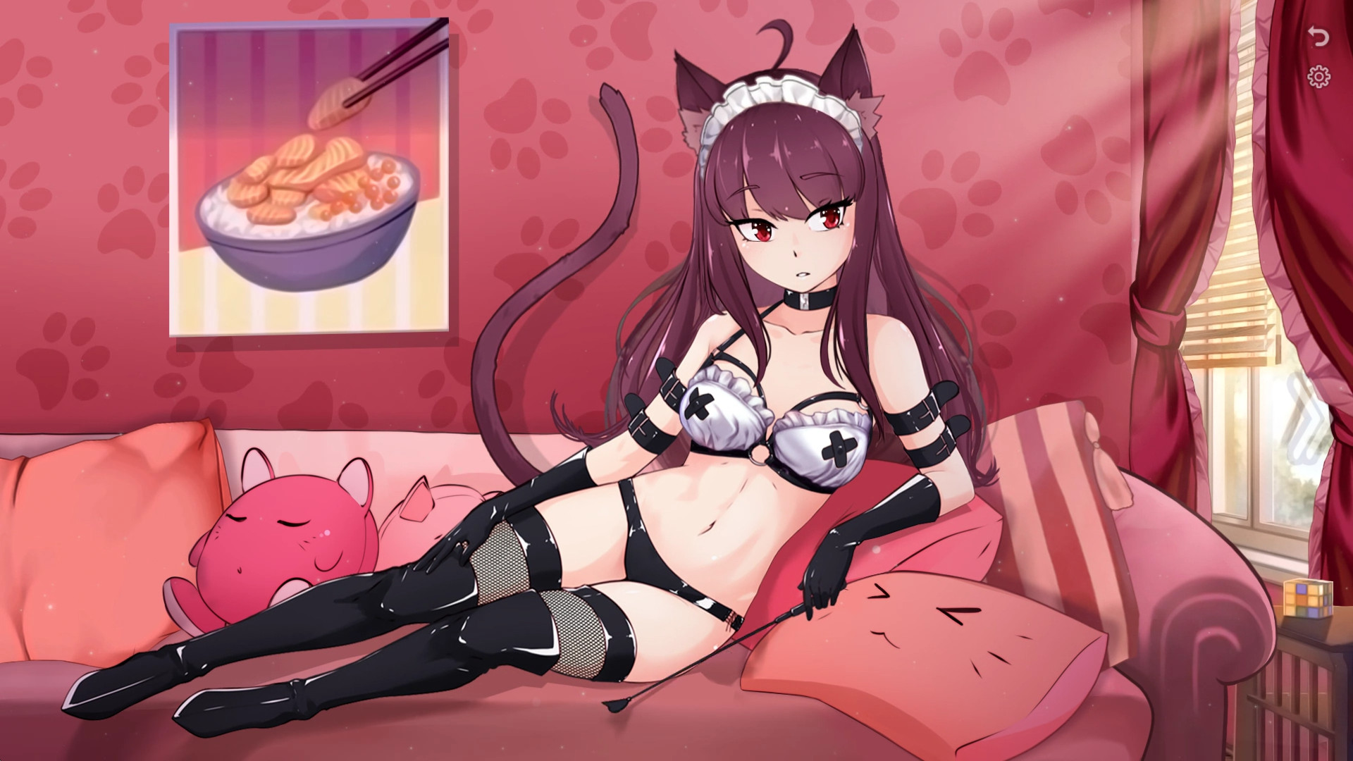 Neko Maid in underwear 18+のスクリーンショット 1