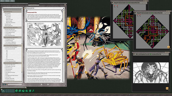 Fantasy Grounds - D&D Classics: Queen of the Spiders (GDQ1-7) screenshot 8
