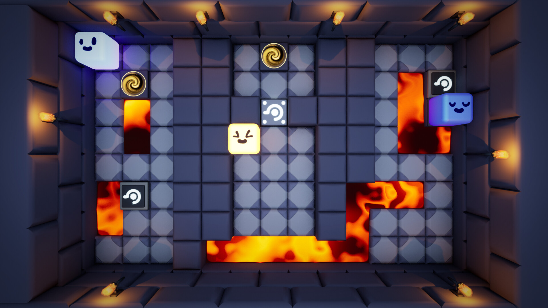 #5. Link The Cubes (Steam) Bởi: battyRabbit