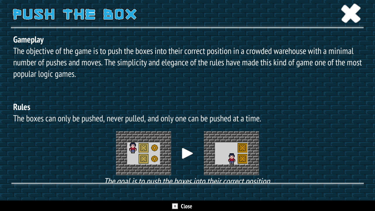 #3. Push the Box - Puzzle Game (Steam) Podle: eSolutions Nordic AB