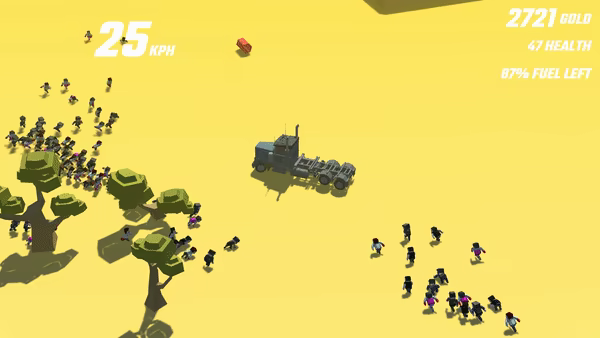 Running Over Zombies video 4