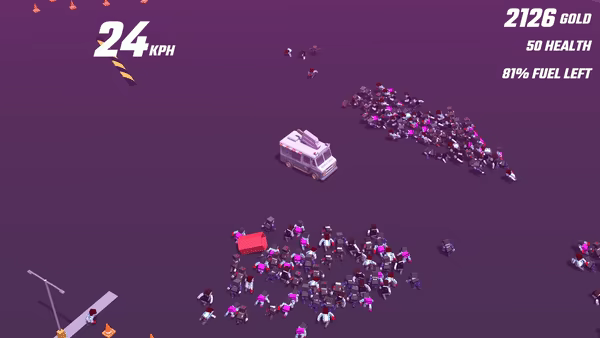 Running Over Zombies video 3