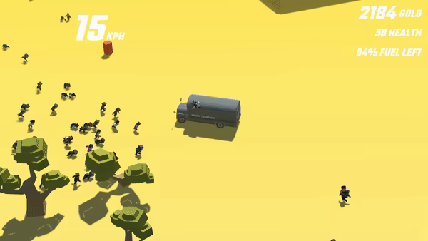 Running Over Zombies video 1