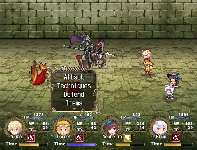 screenshot of HAITENAI RPG 2