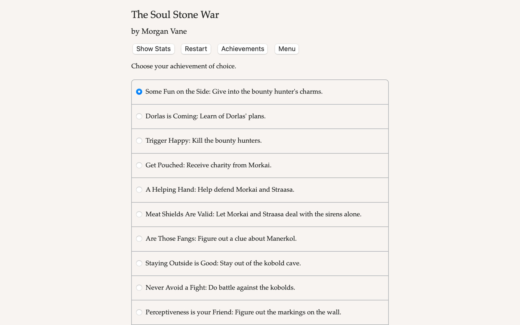 The Soul Stone War - Achievements Guide Featured Screenshot #1