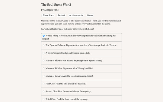 The Soul Stone War 2 - Achievements Guide screenshot 1