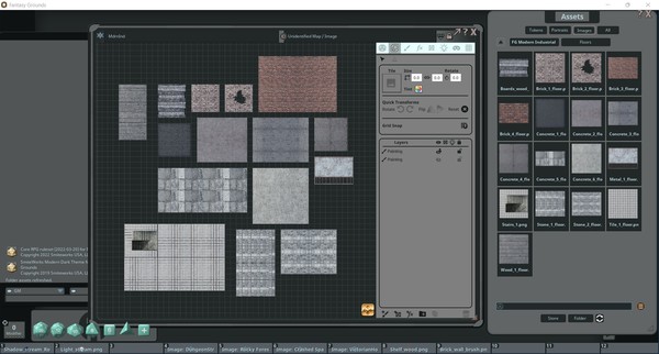 Fantasy Grounds - FG Modern Industrial Map Pack 1