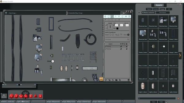 Fantasy Grounds - FG Modern Industrial Map Pack 2