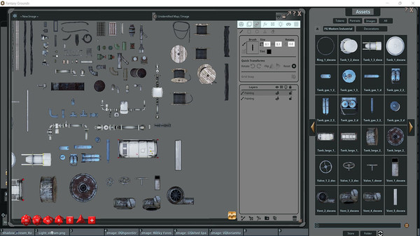 Fantasy Grounds - FG Modern Industrial Map Pack 2