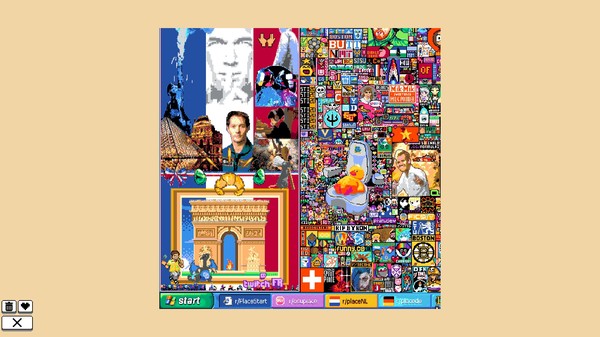 Coloring Pixels - r/Place Pack
