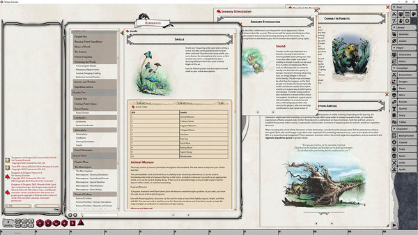 Fantasy Grounds - Wondrous Expeditions: Forests