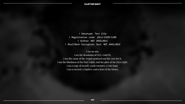 Vesper: The Age of Zero Light.