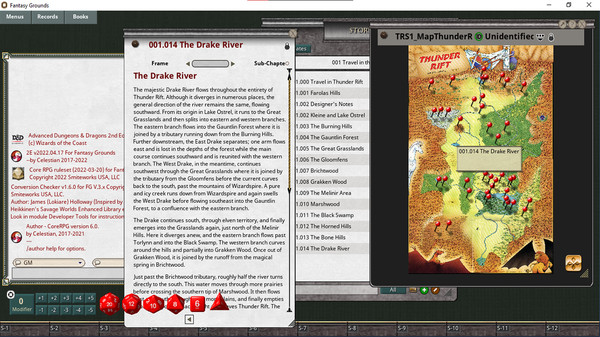 Fantasy Grounds - D&D Classics: Thunder Rift Basic (2E)