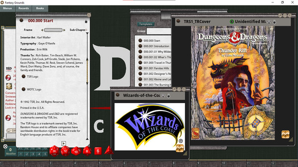 Fantasy Grounds - D&D Classics: Thunder Rift Basic (2E)