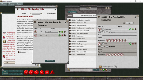 Fantasy Grounds - D&D Classics: Thunder Rift Basic (2E)