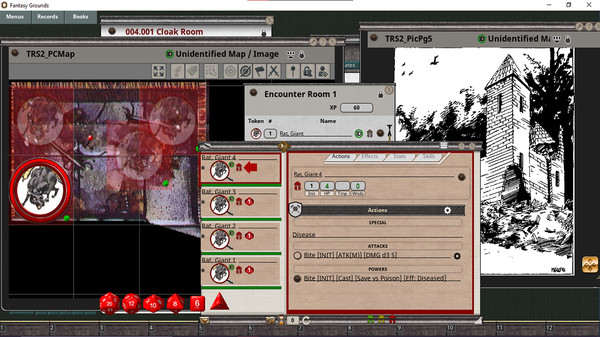Fantasy Grounds - D&D Classics: TRS2 Quest for the Silver Sword (Basic)