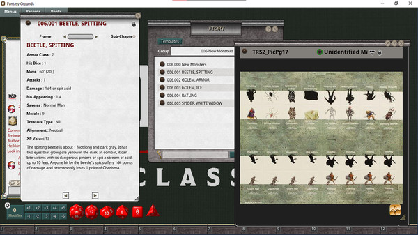 Fantasy Grounds - D&D Classics: TRS2 Quest for the Silver Sword (Basic)