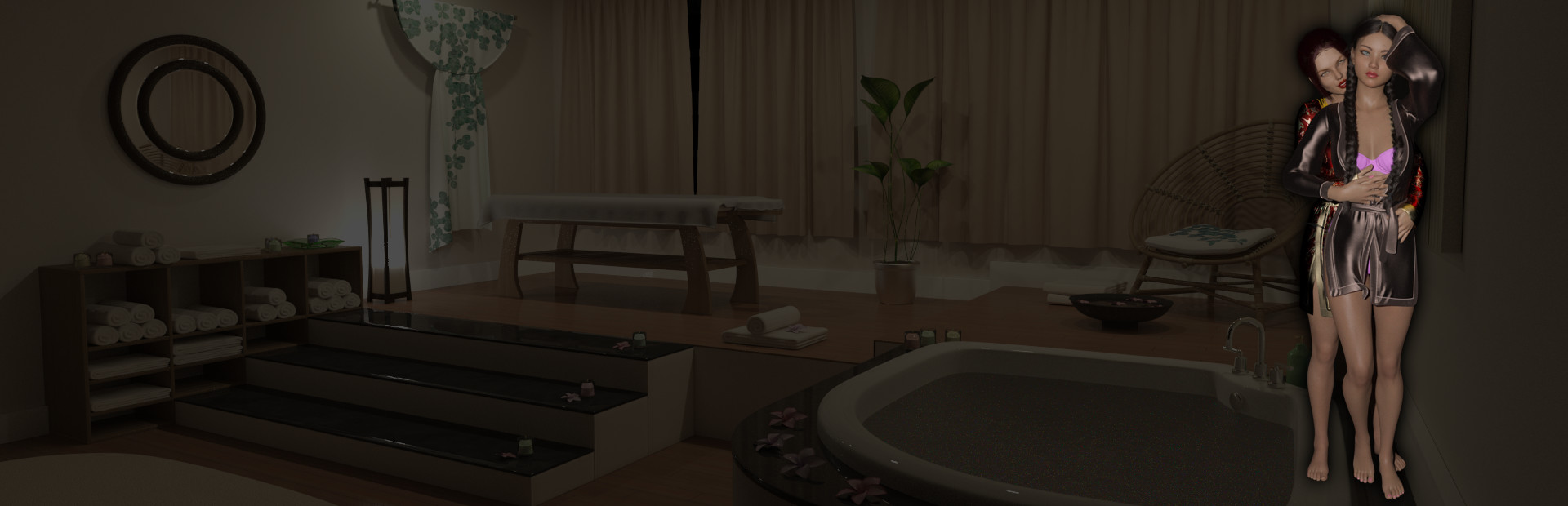 Jigsaw Puzzle - Futanari Massage