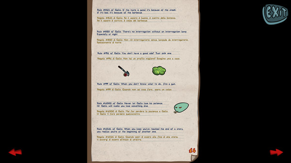 Detective Gallo - Rules