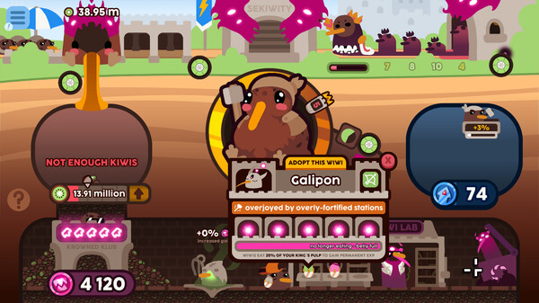 Kiwi Clicker - Juiced Up-游戏截图