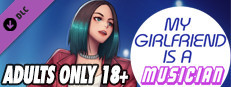 My Girlfriend is a Musician Adults Only 18+ Patch Small Capsule Image