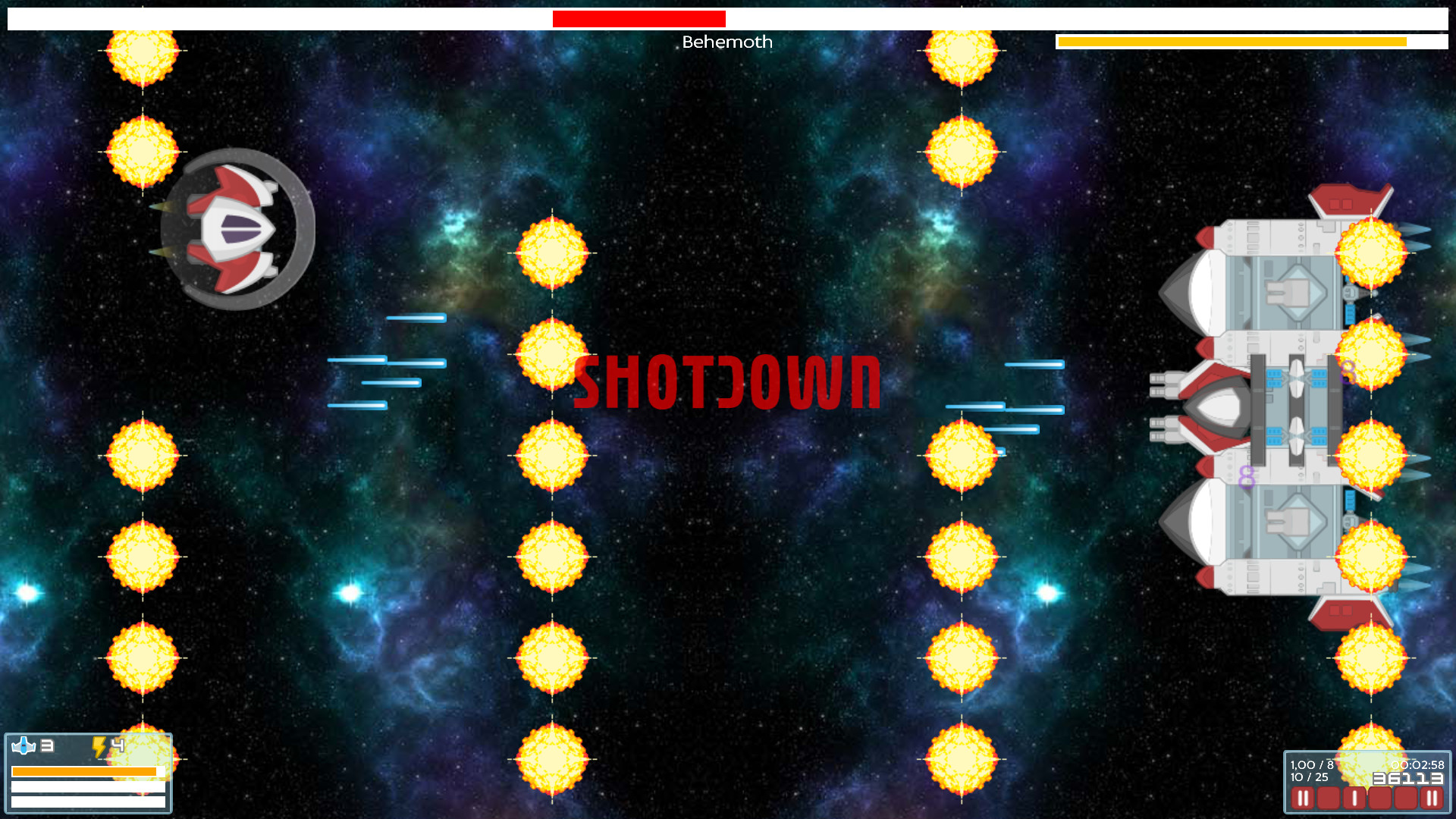 Nuts Space Shooter Featured Screenshot #1