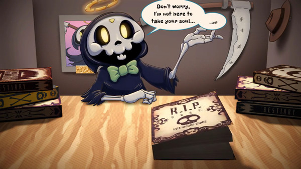 Screenshot of Tales Of The Death gameplay showing in-action mechanics