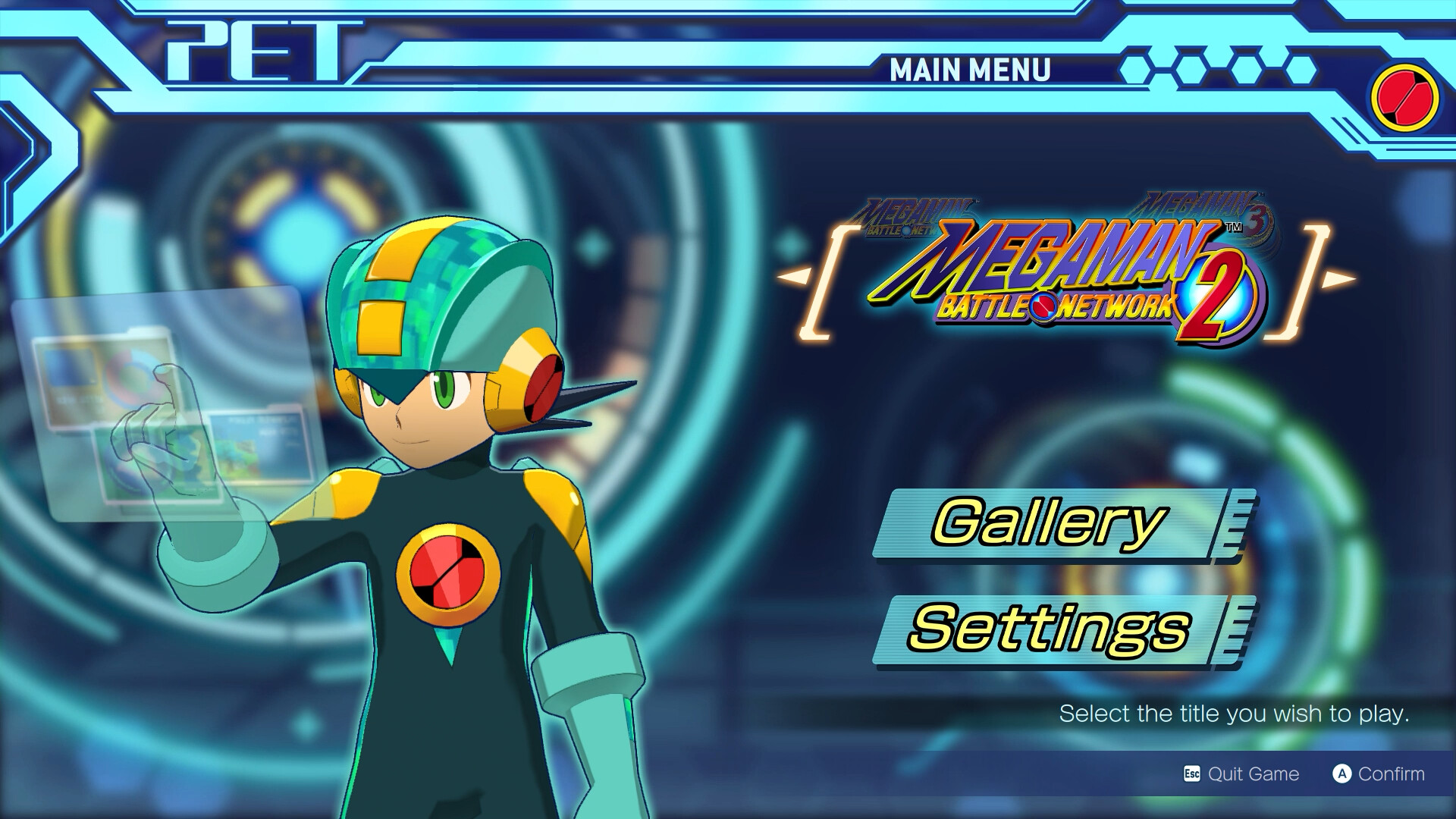 Mega Man Battle Network Legacy Collection Vol. 1 - Custom PET Pack Vol. 1 Featured Screenshot #1