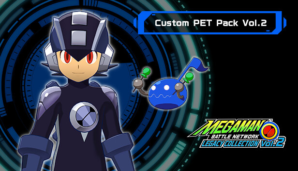 Mega Man Battle Network Legacy Collection Vol. 2 - Custom PET Pack