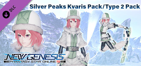 Phantasy Star Online 2 New Genesis - Silver Peaks Kvaris Pack/Type 2 Pack banner image