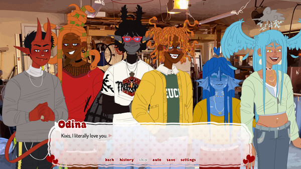 Screenshot z Cryptid Coffeehouse