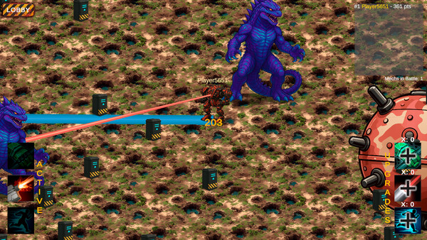Screenshot z MechVS: Battlefronts
